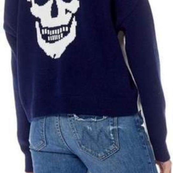 NWT Skull Cashmere Aleisha Skull Sweater XS - Picture 3 of 12